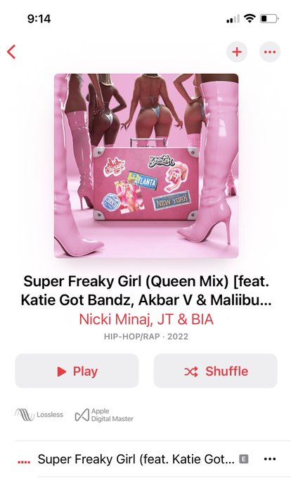 Everybody bodied they verse&hellip; Real Pens R Out&hellip; Song on Repeat @NICKIMINAJ #SuperFreakyGirl #QueensMix<a href="/tag/womeninmusic"class="tags"><span>#womeninmusic</span></a><a href="/tag/superfreakygirl"class="tags"><span>#superfreakygirl</span></a><a href="/tag/queensmix"class="tags"><span>#queensmix</span></a>