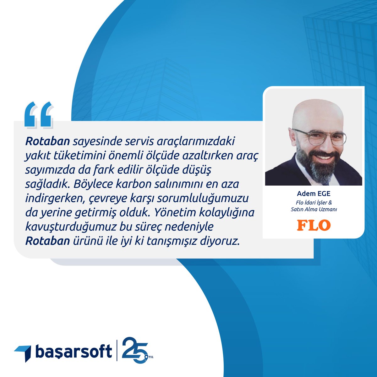 basarsoft's tweet photo. Flo İdari İşler & Satın Alma Uzmanı Adem Ege, Başarsoft’un Rotaban “Servis Güzergâh Optimizasyonu” ürünü ile çalışmalarının katkılarını anlattı.
Detaylar için https://t.co/YJxrT6T3Sd bağlantısını ziyaret edebilirsiniz. 🔗
#Başarsoft #Rotaban #CBS #Navigasyon @floayakkabi https://t.co/yUivMKxrTL