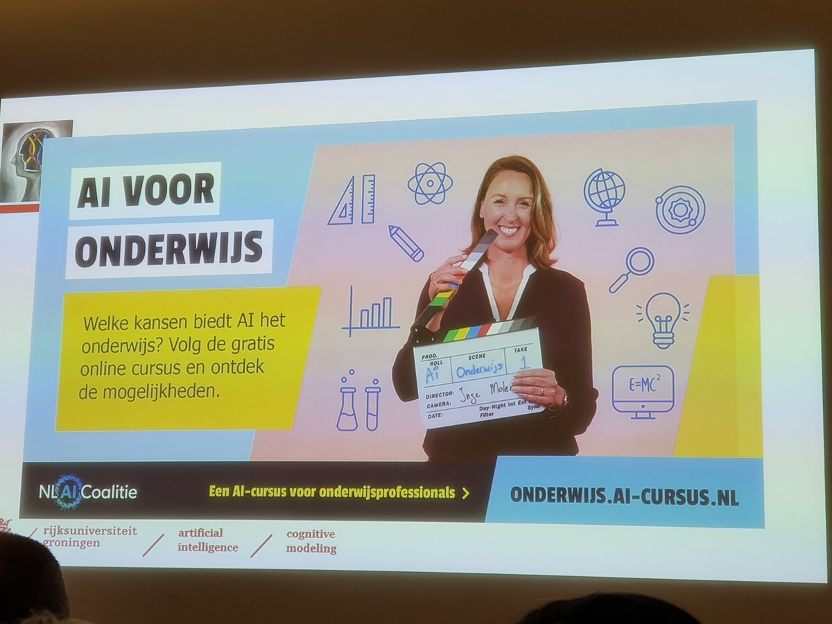 #OnderwijsInzicht2022
Wellicht interessant: "...online cursus ontdek je samen met andere onderwijs professionals wat AI nu eigenlijk is en hoe dit het onderwijs kan helpen..."
onderwijs.ai-cursus.nl/home
#kunstmatigeintelligentie #ArtificialIntelligence #Onderwijs