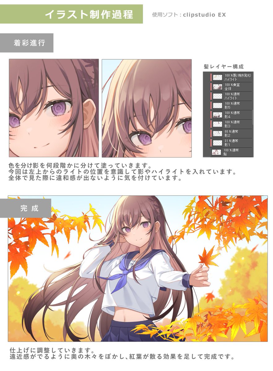 今回HUION様より「Kamvas Pro16(2.5K)豪華版」を頂きイラスト描かせていただきました!
こちら制作過程です☺️ 