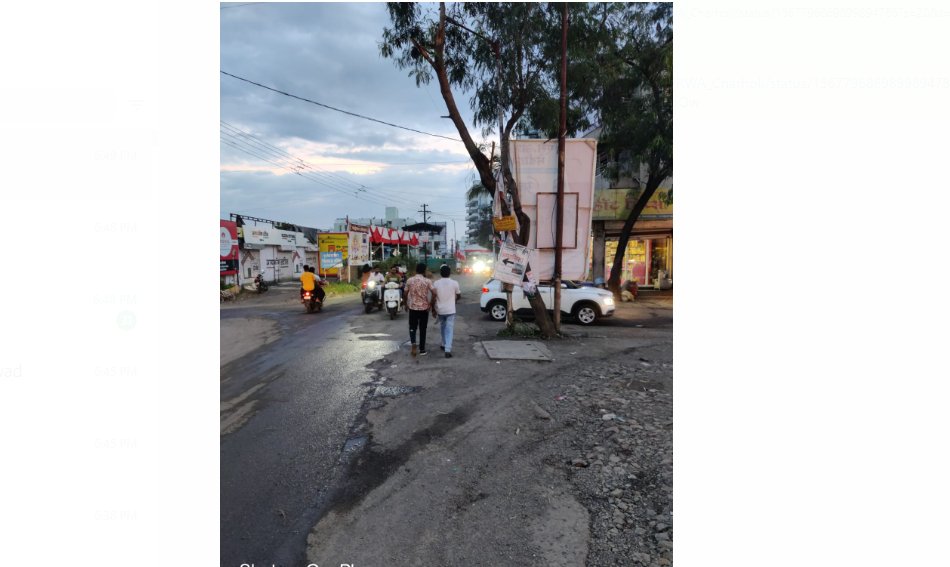 PuneCityTraffic's tweet photo. @PRWA_Charholi Sir, now all the way is clear. https://t.co/9pFyNWFHpA