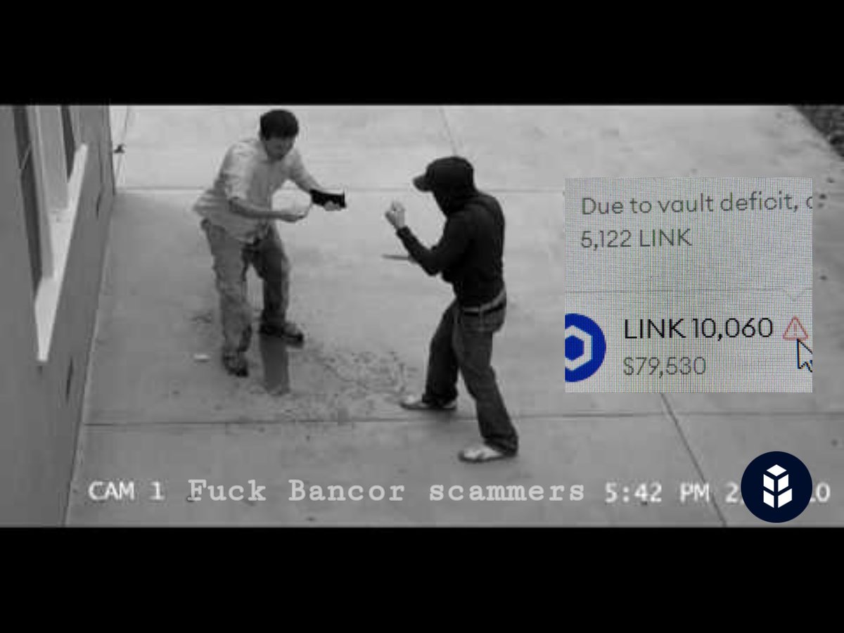 ElectricSergey's tweet photo. Now that I've taken both my haircuts and am 7.5k $link down; I would like to say a massive fuck you to #bancor $bnt and the #bprotocol

The team knew the protocol was failing yet still advertised and pushed out v3

I apologise if my v3 memes made anyone invest

Hope u all go jail https://t.co/hq8tWhb0vJ