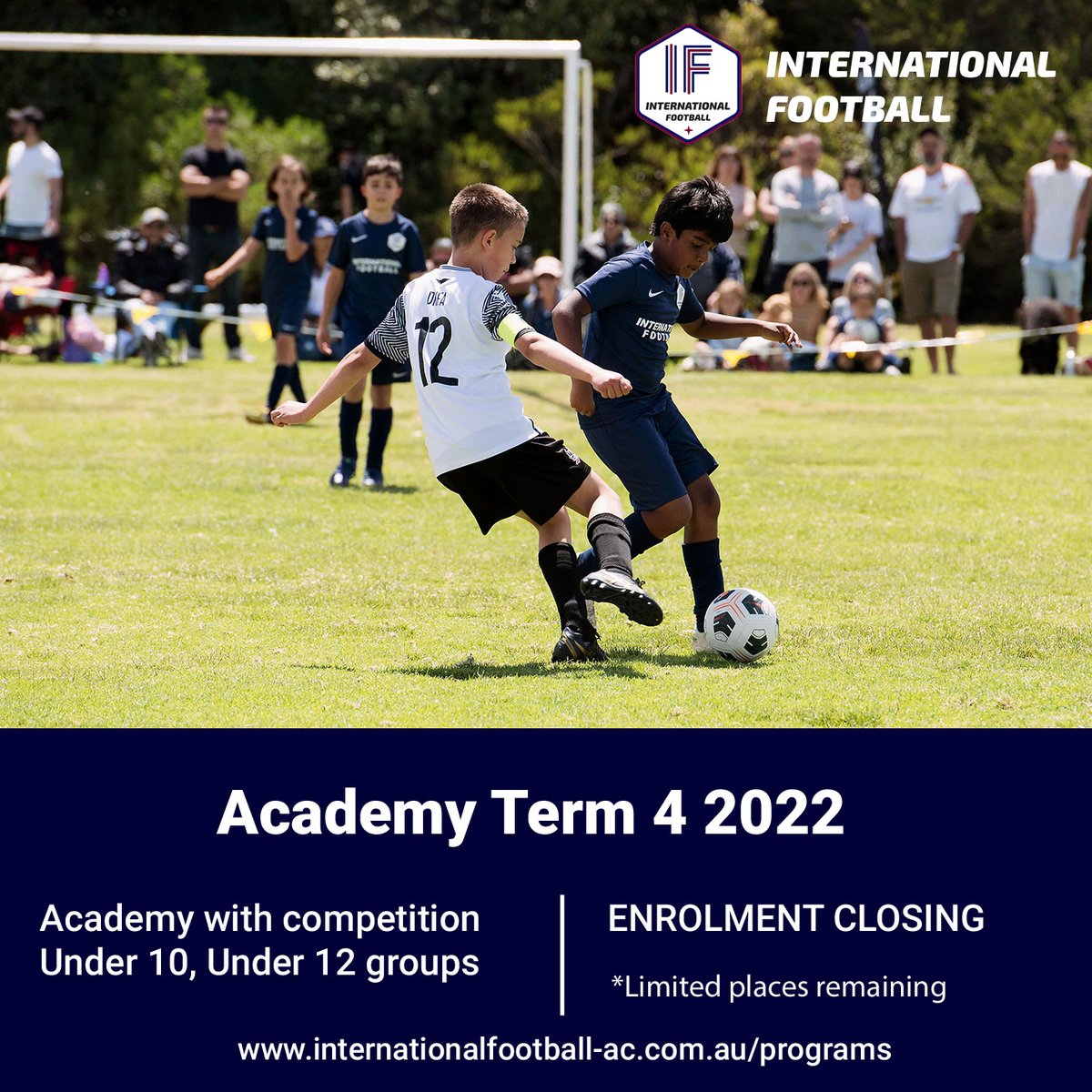academy_clinics's tweet photo. International Football is back for Term 4 '22. We welcome back current &amp; new players. Registrations are open but not for long. Can't wait! Enquire within #soccer #football #footballacademy #soccerskills #soccerdrills #socceracademy #fitness #footballskills #sports #goal #adelaide https://t.co/5TPyssdW8H