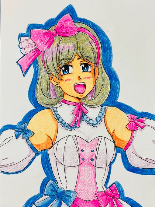可可ちゃんの日らしいので今までの可可ちゃん誕生日絵でも。#クゥクゥの日 