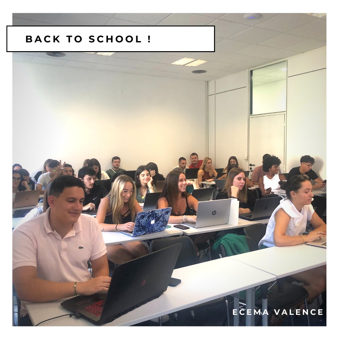 EcemaValence's tweet photo. Nous avons eu le plaisir d’accueillir nos nouveaux étudiants !Nous souhaitons à tous une excellente année pleine de challenges, de découvertes, et de réussite ! 🎉
Bienvenue à tous ! ☺️
#ecema #ecemavalence #alternance #management #gestion #commerceinternational https://t.co/lBpTjHOl2I