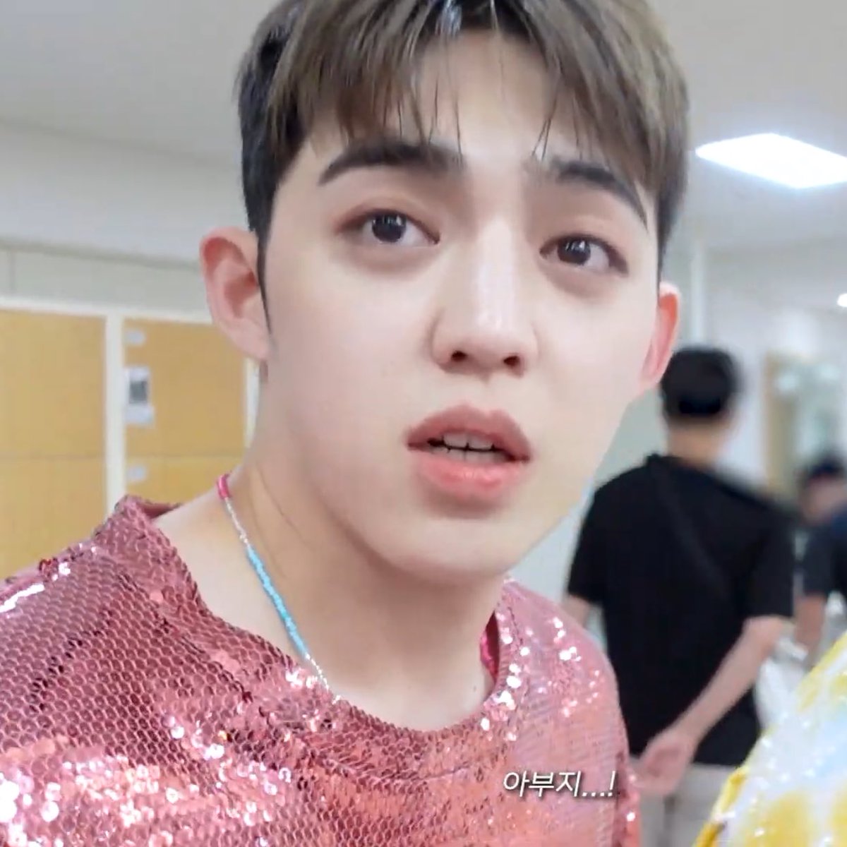 sounds_of_cheol's tweet photo. dk to cheol: "father...!" 😆 https://t.co/eX7vR9Lzwh