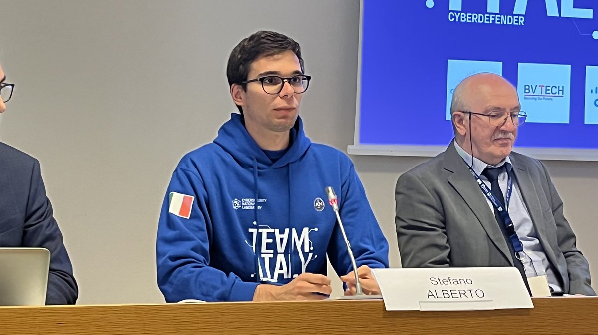 CyberTeamItaly (@cyberteamitaly) on Twitter photo ๐ฎ๐น <a href="/XatoPhi/">Stefano Alberto</a> nuovo Capitano del TEAMITALY: abbiamo un team che copre diverse competenze e diverse abilitร . Siamo pronti per @openECSC e ce la giocheremo fino in fondo.
๐บ youtu.be/dZN3zUktmtc
#ECSC2022 #cyberteamitaly #cybersecurity ๐ฎ๐น <a href="/XatoPhi/">Stefano Alberto</a> nuovo Capitano del TEAMITALY: abbiamo un team che copre diverse competenze e diverse abilitร . Siamo pronti per @openECSC e ce la giocheremo fino in fondo.
๐บ youtu.be/dZN3zUktmtc
#ECSC2022 #cyberteamitaly #cybersecurity