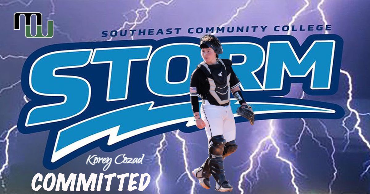 I am excited to announce my commitment to <a href="/SCCBASEBALLNE/">SCC Baseball</a> to continue my academic and athletic career! I’d like to thank my family, coaches, friends, and everyone else who helped me along the way! #rollstorm ⛈ <a href="/MWCatsBaseball/">Millard West Baseball</a>