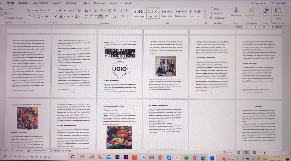 In November you will be able to read my thesis about our NFT project❤️