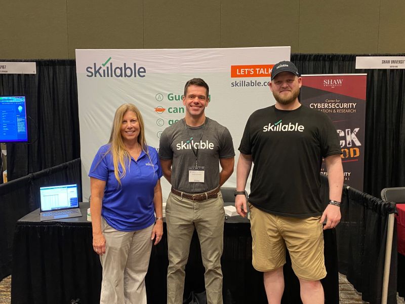 skillable's tweet photo. Everybody up for @RaleighISSA Chapter's Triangle InfoSeCon 2022! At the event? Come say hello! We'll be there all day and hosting Challenge Labs in Ballroom C this afternoon. Learn more at https://t.co/KnH4CYwSUW. #InfoSecOn2022 https://t.co/g5mNTijlPE
