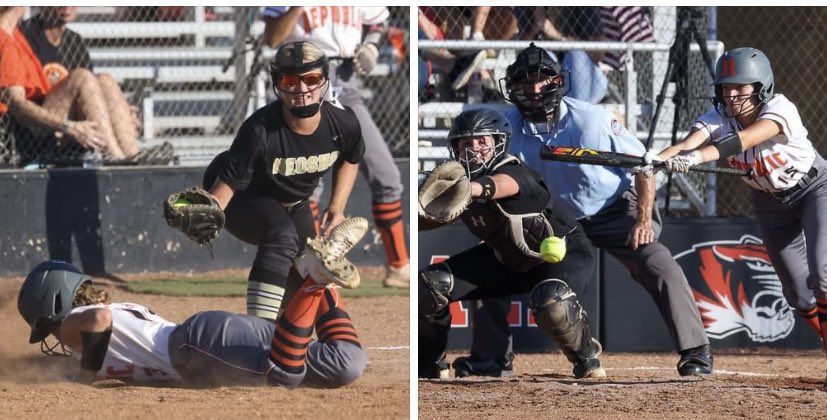 These two are so fun to watch with a runner on first. If they take a big lead.  <a href="/ForrestMckaylie/">McKaylie Forrest</a> and <a href="/GarrettMaelynn/">Maelynn Garrett</a> will make them regret it! They don’t always get the right call. But every girl stays close to the bag after and Maelynn is pretty good with the souvenir hard tag.