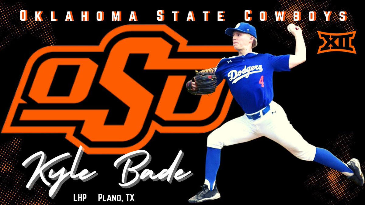 kyle bade (@bade_kyle) on Twitter photo I’m very excited for the opportunity to continue my baseball and academic journey at Oklahoma State University! #GoPokes <a href="/DulinsDodgers/">Dulins Dodgers</a> <a href="/DulinsTX/">Dulins Dodgers (TX)</a> <a href="/PSHSWildcatsBas/">Plano Wildcat Baseball</a> I’m very excited for the opportunity to continue my baseball and academic journey at Oklahoma State University! #GoPokes <a href="/DulinsDodgers/">Dulins Dodgers</a> <a href="/DulinsTX/">Dulins Dodgers (TX)</a> <a href="/PSHSWildcatsBas/">Plano Wildcat Baseball</a>