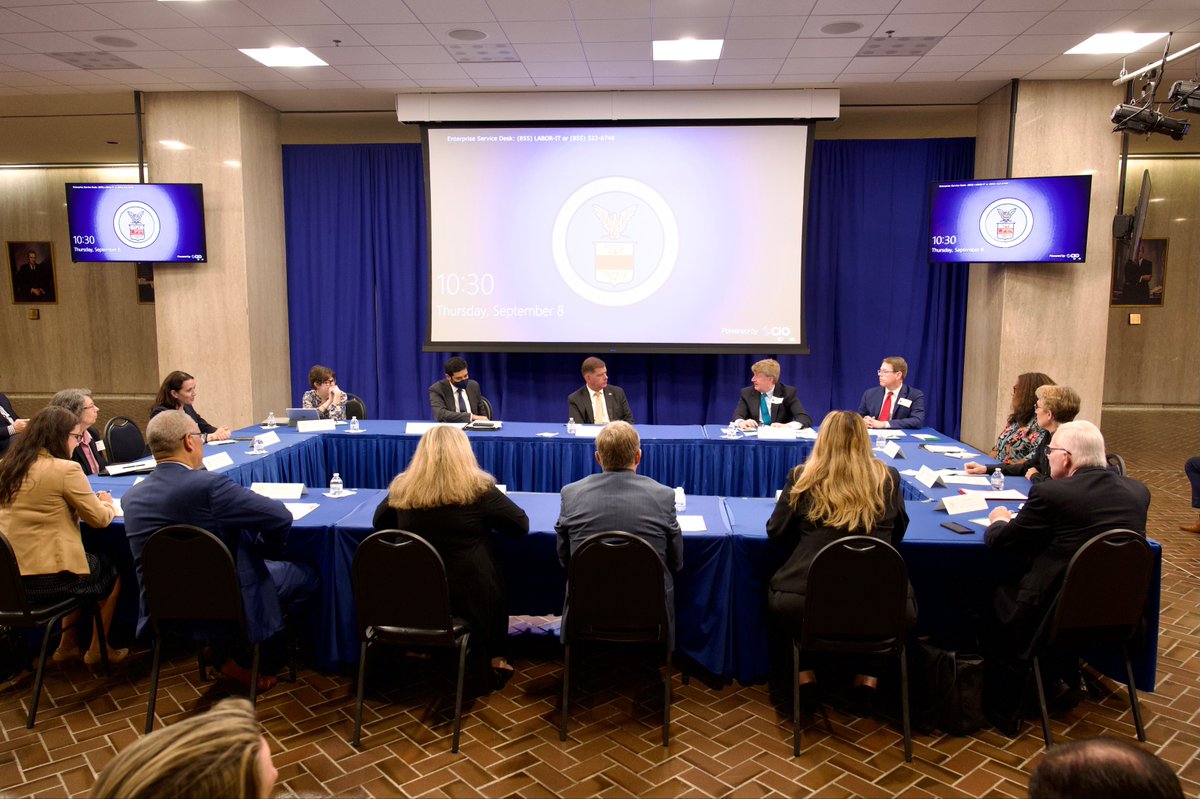 Secretary Marty Walsh (@secmartywalsh) on Twitter photo As someone in long-term recovery, I know how important access to mental health and substance use disorder treatment is.
This #NationalSuicidePreventionWeek I met with mental health advocates to discuss how <a href="/USDOL/">U.S. Department of Labor</a> is addressing mental health and substance use in all of our work. As someone in long-term recovery, I know how important access to mental health and substance use disorder treatment is.
This #NationalSuicidePreventionWeek I met with mental health advocates to discuss how <a href="/USDOL/">U.S. Department of Labor</a> is addressing mental health and substance use in all of our work.
