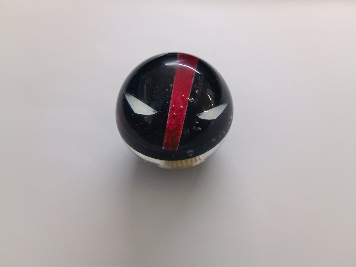 NaitokumuD's tweet photo. Marchándose el señor #deadpool from EEUU buen viaje 
.
.
.
.
#customball #sanwa #seimitsu #fgc #arcade #topball https://t.co/l83nxjLnNt