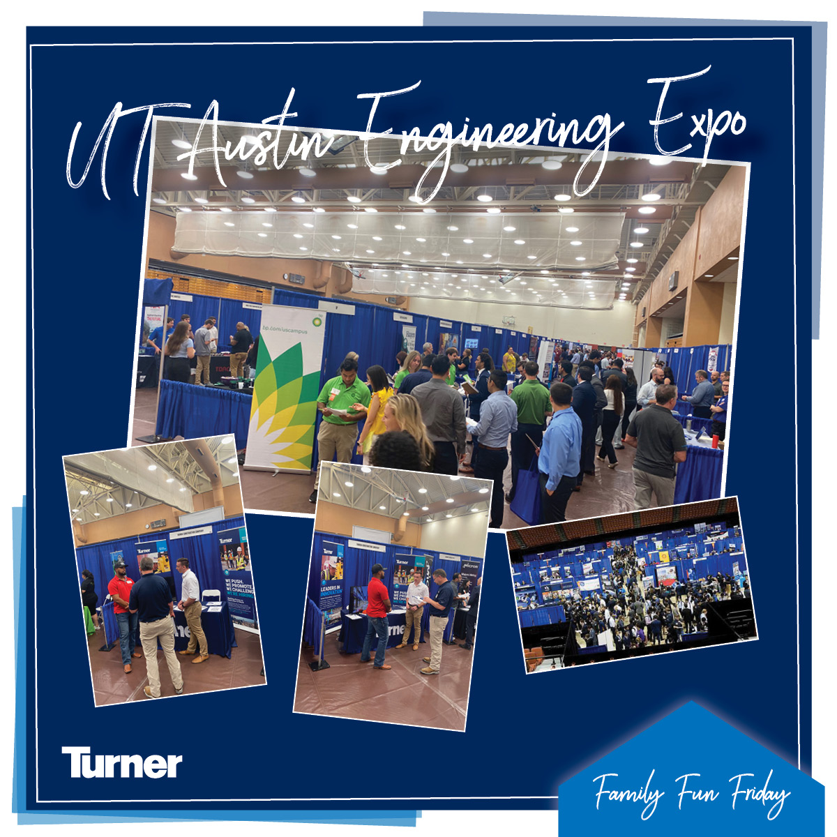 College recruiting season is in full swing! Yesterday, we met with candidates from the @UTengrexpo, a student-run career fair hosted by the Student Engineering Council, the first official event of the fall recruiting season.#collegerecruiting #turnersouthtx #utengineering