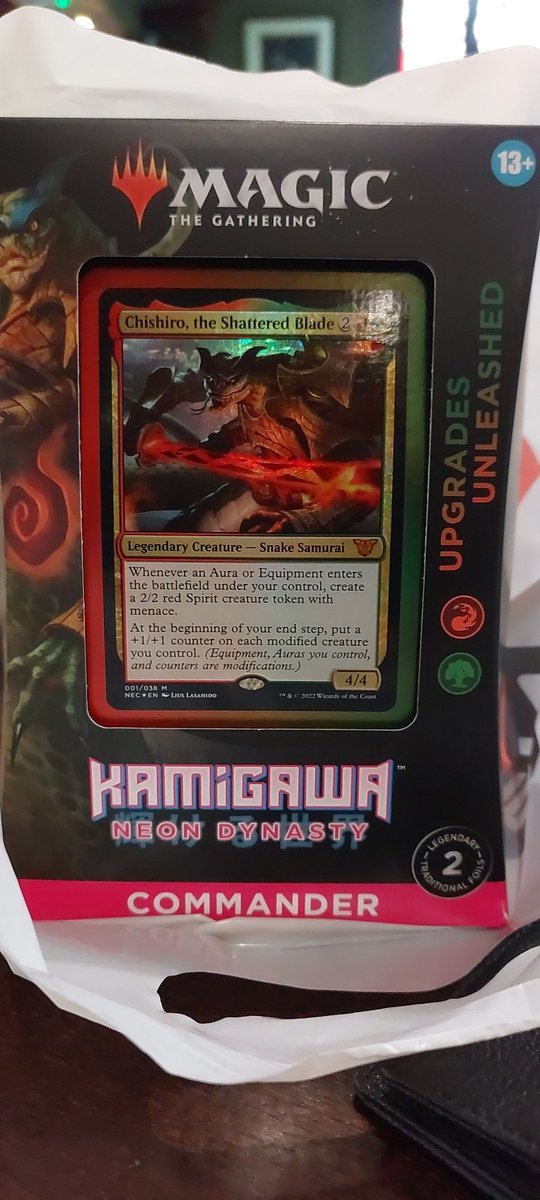 RollOrNothing's tweet image. Started tinkering with my Anowon Sneak Attack deck so went and bought another Commander precon. #MTG #edh