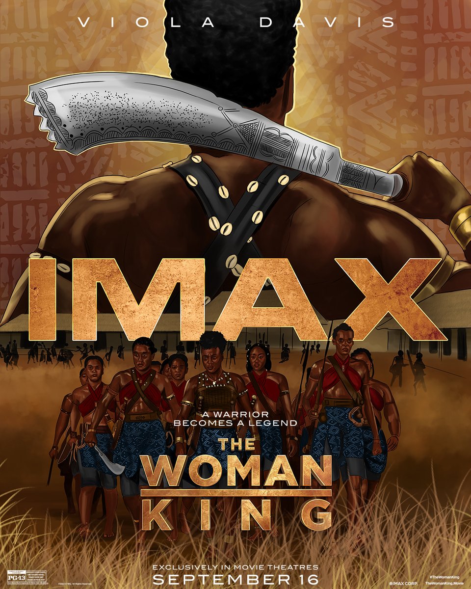 The Woman King IMAX poster