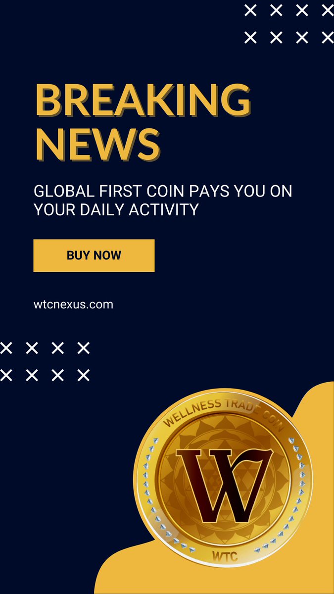 wtctwitt's tweet photo. #9Eyluel 

Visit  https://t.co/oLopgeTeRj 

Earn on your daily activities
@wtctwitt 
@wellness_coin 
#ShopeePuncak99 https://t.co/AuZm2r9Qjo