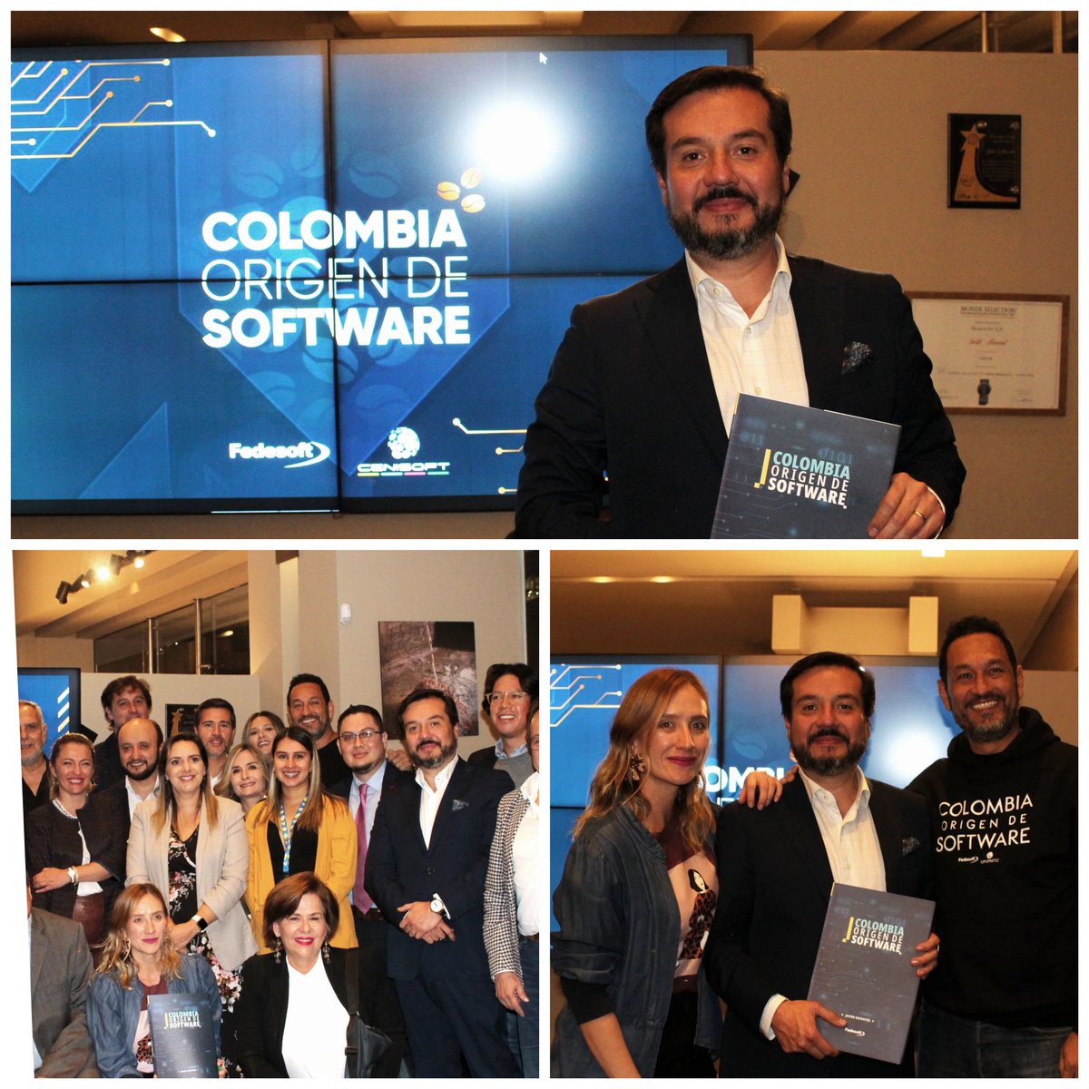 Con mucha alegría les comparto un gran libro "Colombia Origen de Software" del que hacemos parte con un capítulo de comforce.co Software de Contratos gracias <a href="/FedesoftCol/">Fedesoft Colombia</a>
Ver el libro aquí bit.ly/3evX2Df