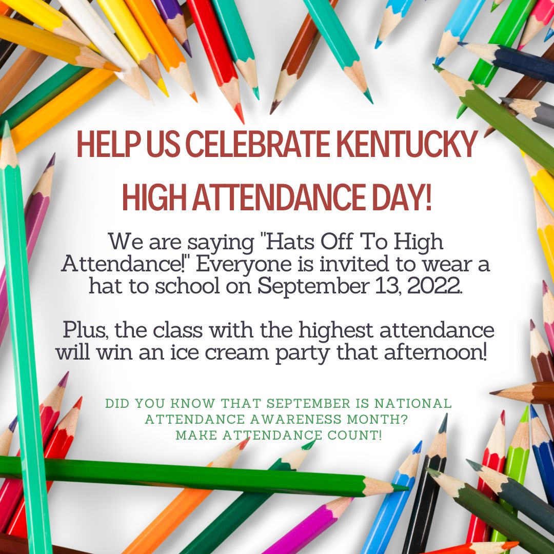 JacobJaguars's tweet photo. We're celebrating Kentucky High Attendance Day on Tuesday, September 13th! https://t.co/6qebR7TI0U