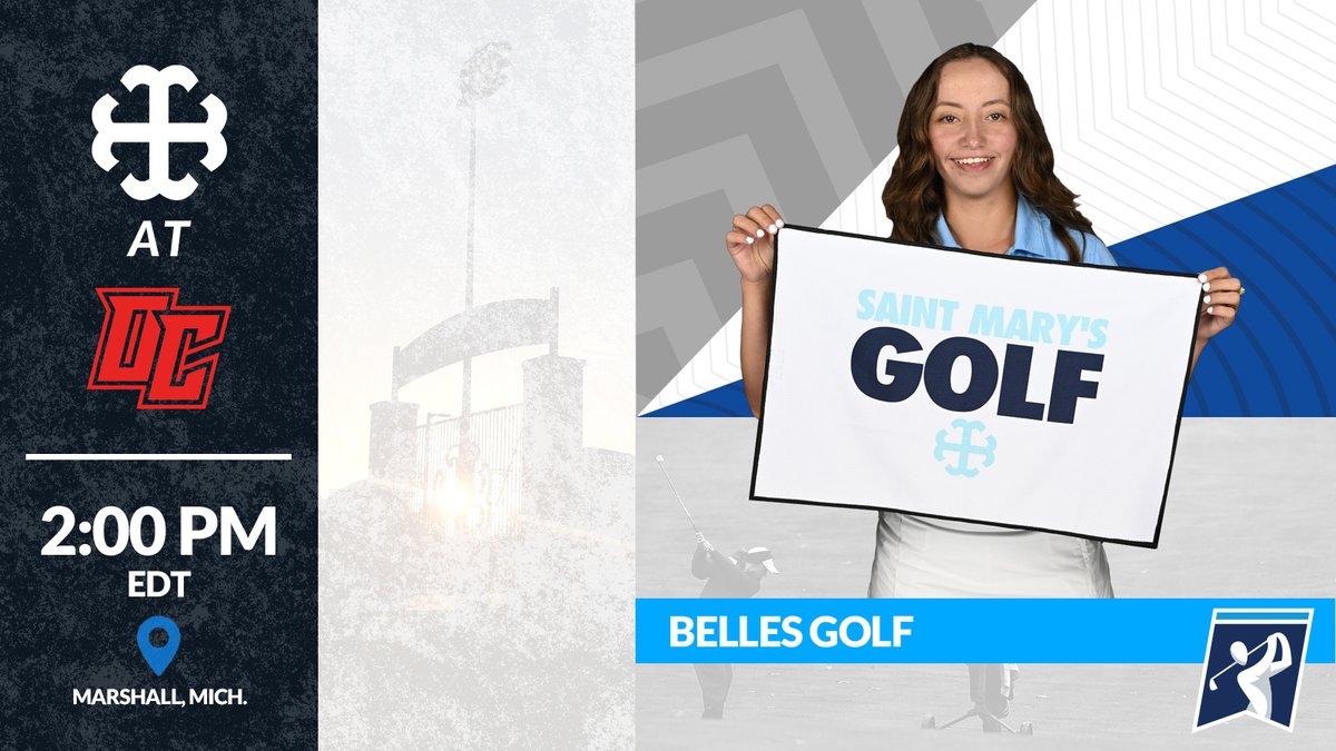 Golf tees off round one of the Olivet Kyle Campbell Memorial Invitational at the Medalist Golf Club at 2pm today!

#GoBelles #BelleYeah