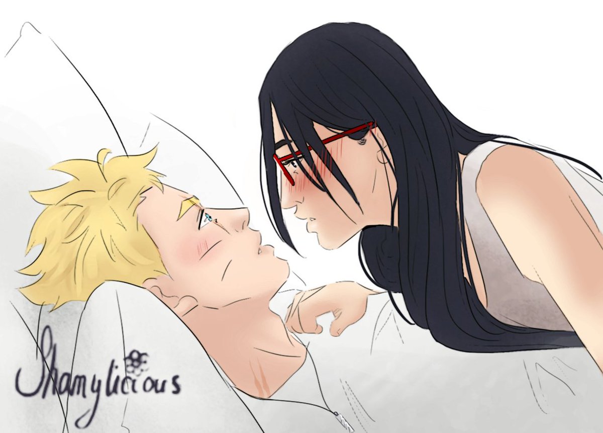 Them >>>> #borutouzumaki #boruto #saradauchiha #sarada