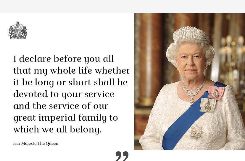 Thank-You Ma’am 👑 We Shall forever be in debited to you 🇬🇧