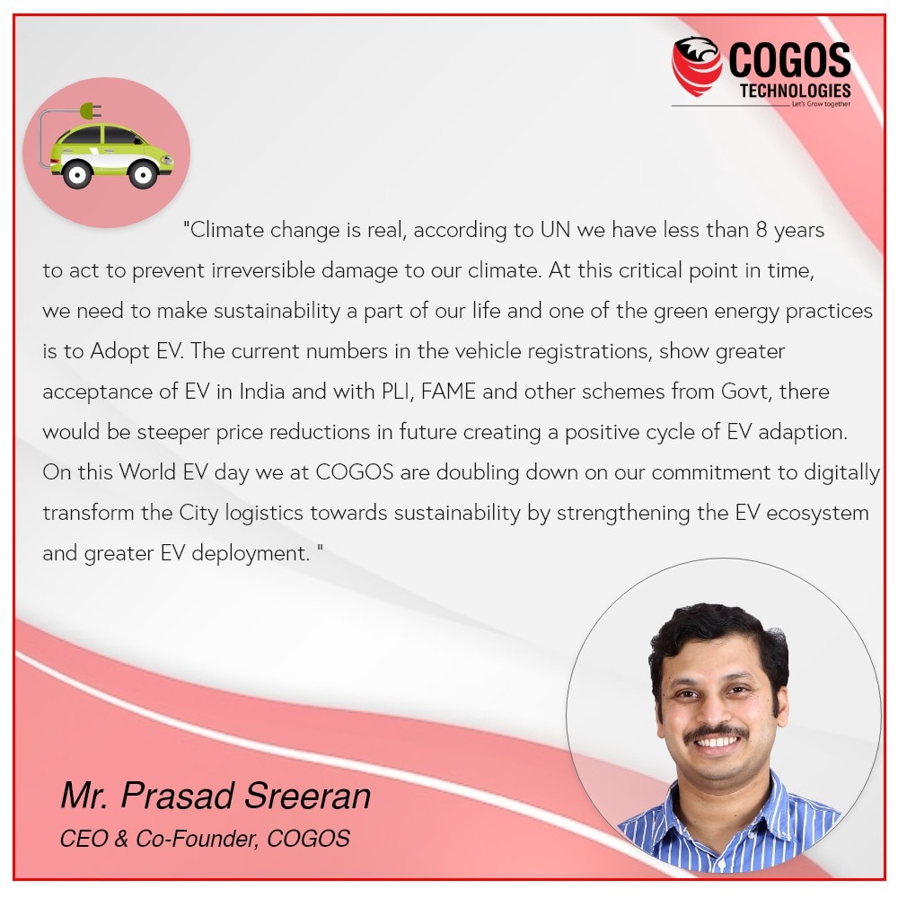 cogostech's tweet photo. We are in a race against time to clean up the mess that has been created and find solution to the problems through innovation.
@ThePrasadSDV
#ThinkLogisticsThinkCOGOS #COGOS #ev #innovation #logistics #startup #carbonemission #climatechange #problem #solution #freight #india https://t.co/LpDER36dZS