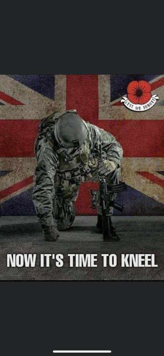 Now it’s time to kneel 

💟