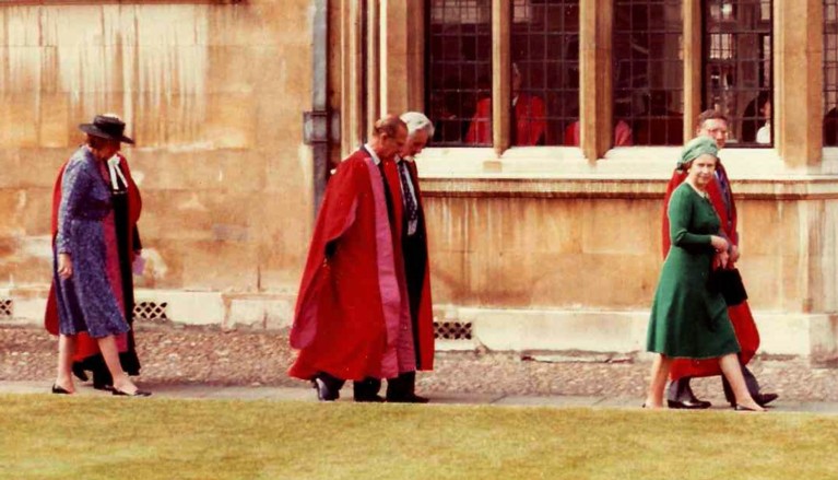The College are greatly saddened by the news of the death of Her Majesty Queen Elizabeth II. We remember her visits to Emmanuel with great fondness &amp; offer our deepest sympathy to all the members of the Royal Family