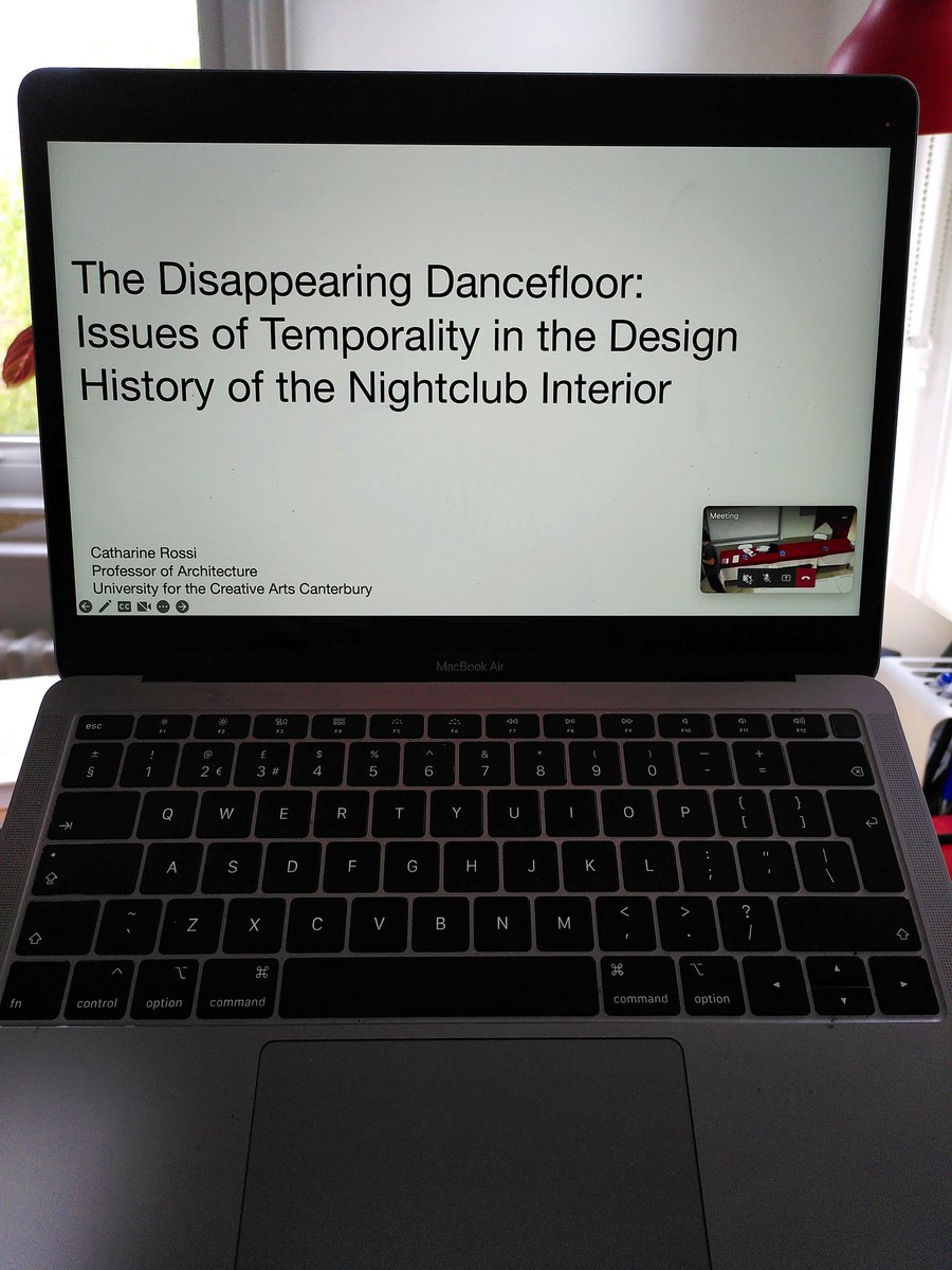 cat_rossi's tweet photo. Getting ready to present at this year's #designhistorysociety @SoDesignHistory conference on #designandtransience @DTransience speaking about rhythms, carnivals, atmospheres and Italy's #radicaldesign nightclubs. Unfortunately from my desk rather than the delights of #izmir. https://t.co/xh7wgwWnjx