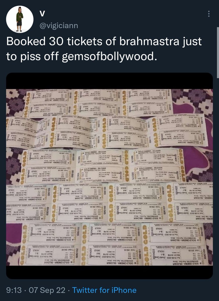 BHKtweets's tweet photo. Best review of #Brahmastra
🤣 https://t.co/TrmHtD3w9H