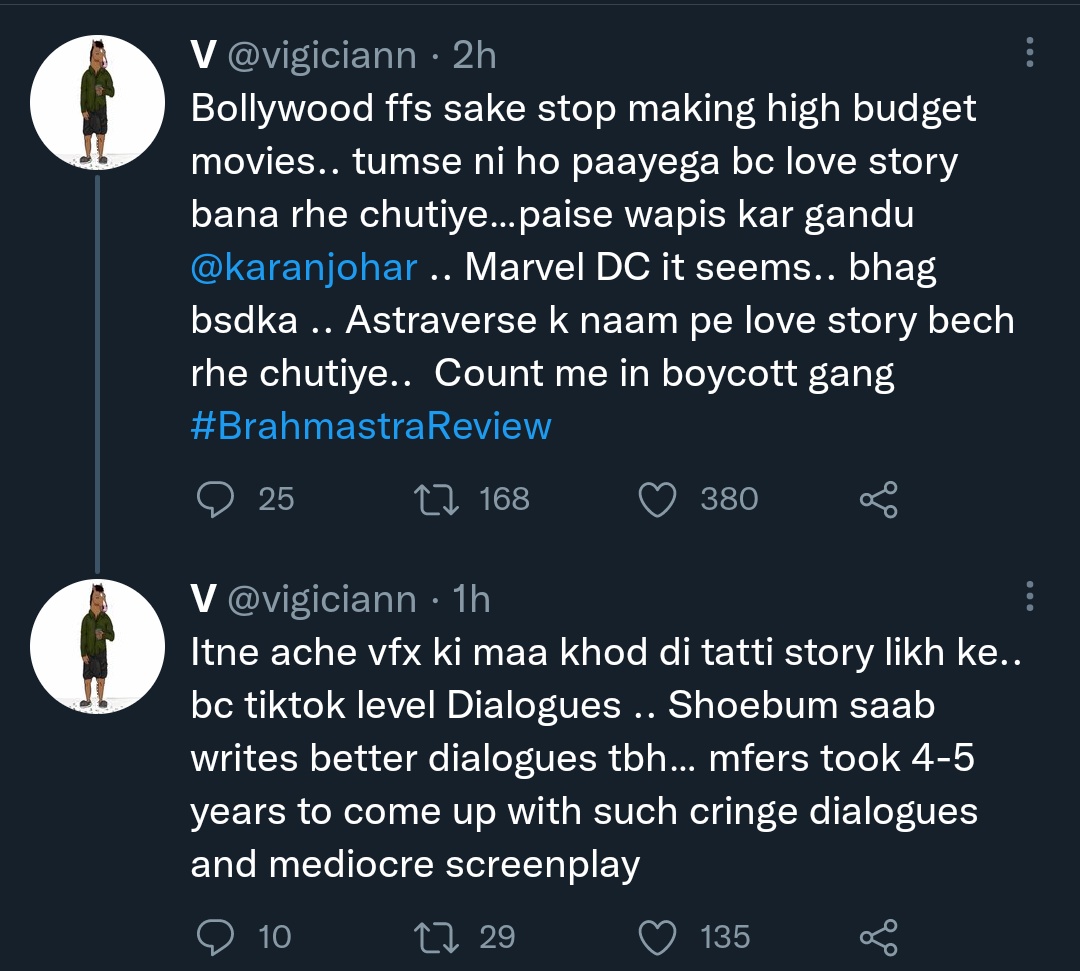 BHKtweets's tweet photo. Best review of #Brahmastra
🤣 https://t.co/TrmHtD3w9H