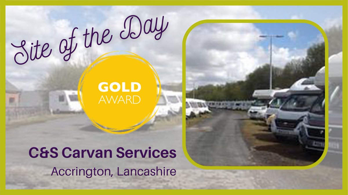 cassoa's tweet photo. *** SITE OF THE DAY ***

C&amp; S Caravan Services @cscaravans based in Accrington, Lancashire.

Gold award caravan &amp; motorhome storage.

More info: https://t.co/3E9B4pJJXf

#caravanstorage #caravanning #Lancashire https://t.co/xgrzE2Adk4