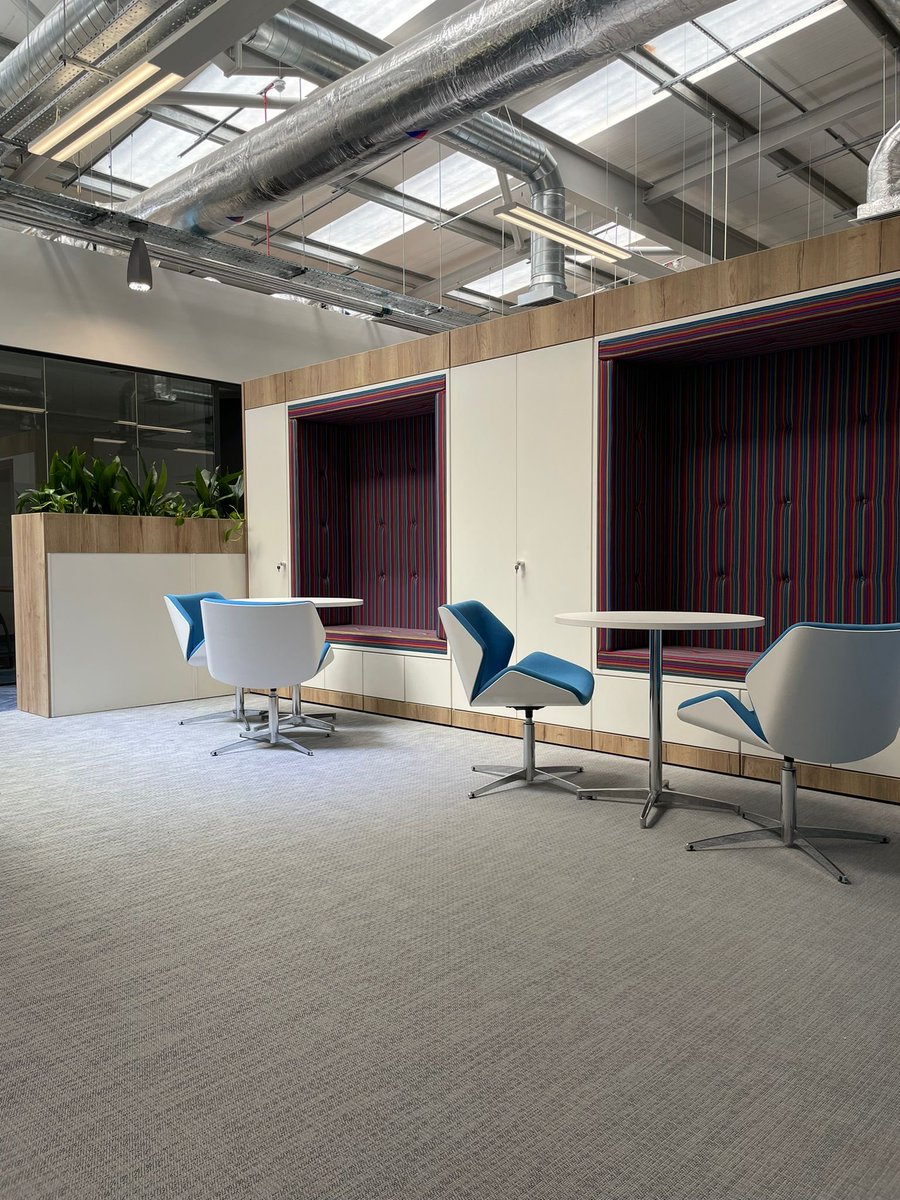 Beautiful bespoke built in storage and seating unit at Mocha project just completed in Croydon.