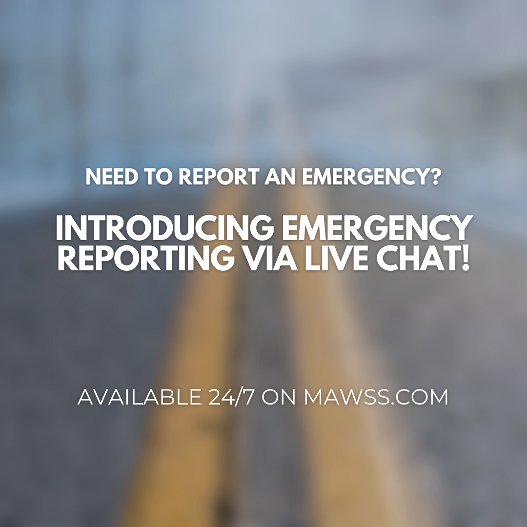 MAWSSOfficial's tweet photo. What should you do when you need to report a water emergency?
Utilize MAWSS 24/7 Emergency Reporting via Live Chat!
Thanks for helping Keep Water Working!
.
.
.
#emergency #emergencyreporting #watersavingtips #savewater #nowaste #sustainable #sustainability #conservationtip... https://t.co/aWfkiYHYHk
