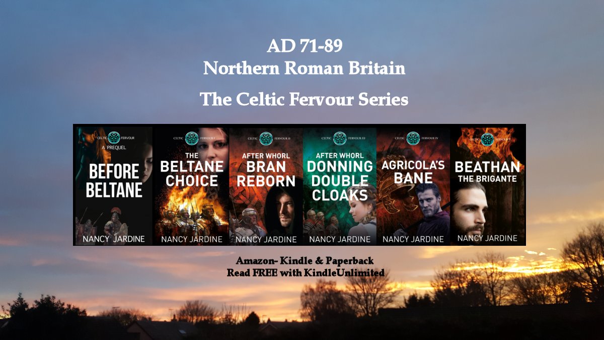 "Nancy Jardine has done an excellent job of depicting the Romano-British world in the Celtic Fervour series."
#RomanEmpire #HistoricalFiction #romanbritain
Read FREE with #KindleUnlimited 
amazon.co.uk/Celtic-Fervour…