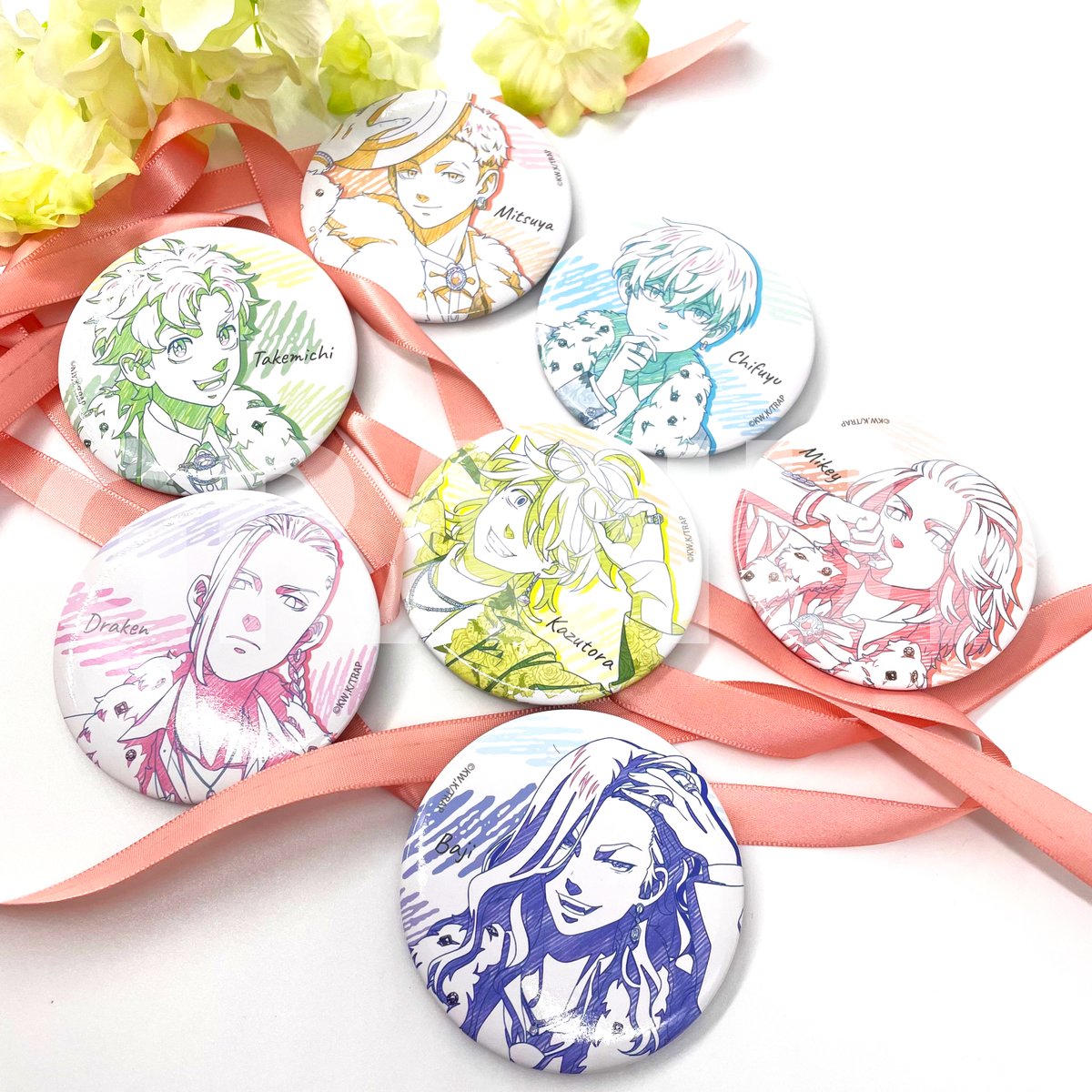 商品案内📢】 TVアニメ『東京リベンジャーズ』の「ドリーム缶バッジ