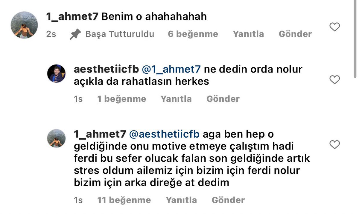 Ahmet içerde misin 😄