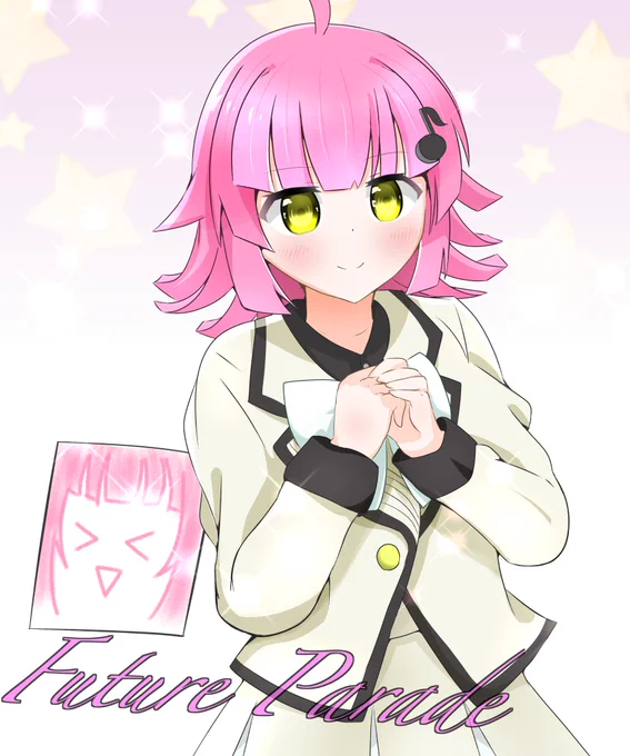 Future Parade璃奈ちゃん5thライブもいよいよ明日ですね!#虹ヶ咲#天王寺璃奈 