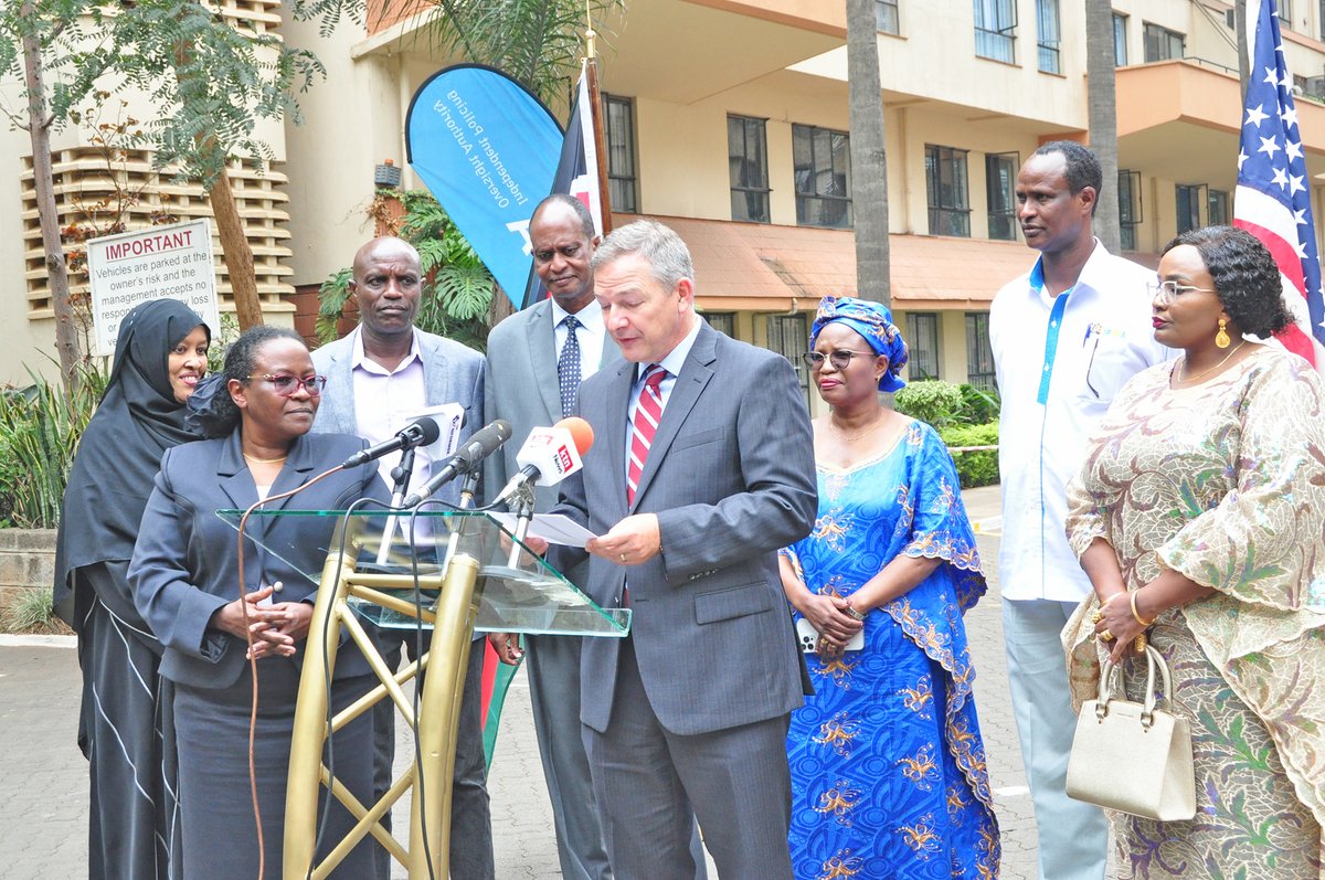 IPOA_KE's tweet photo. In holding police accountable to the public, IPOA continuously reinforces its capacity to widen its reach and enhance delivery to Kenyans. Today @USEmbassyKenya delivered four vehicles towards this. Deputy Chief of Mission Marc Dillard presented the grant in Nairobi today. ^MF https://t.co/Ts0Cwb4hZD