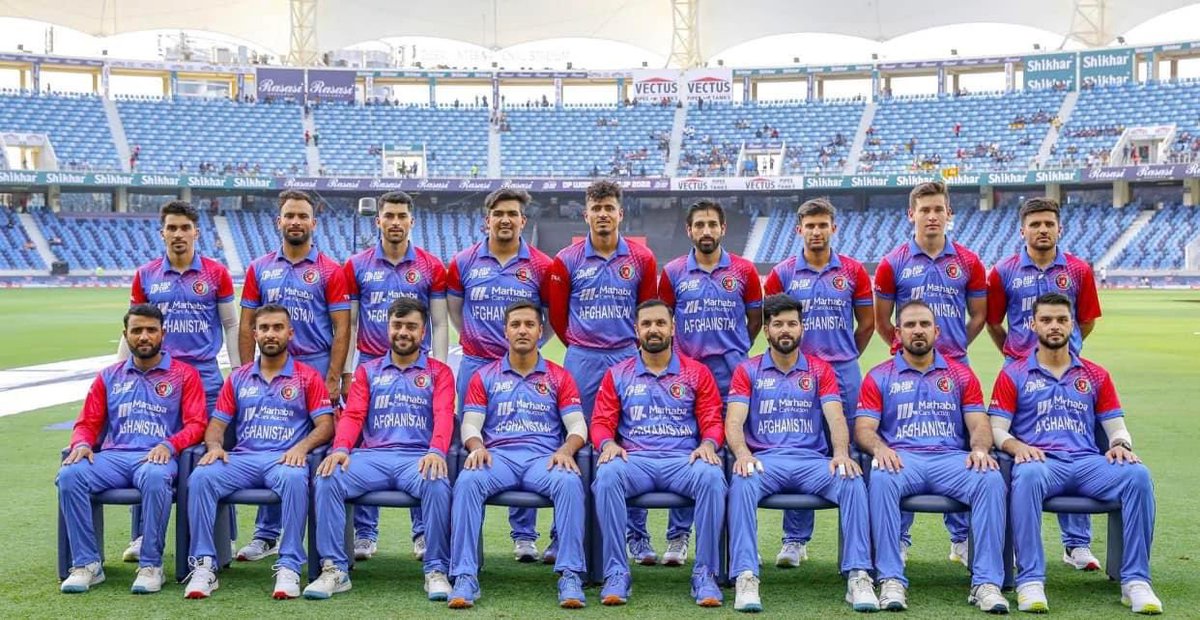 rashidkhan_19's tweet photo. It was an honour to represent my country in this year’s edition of the #AsiaCup.🇦🇫

A big thank you to the fans for all your love and support 💙

Special mention to @imVkohli  for his maiden T20I 💯

Wishing  🇵🇰&amp;🇱🇰 the very best for the finals 💪

#AsiaCup2022 https://t.co/lMFne7e8vJ