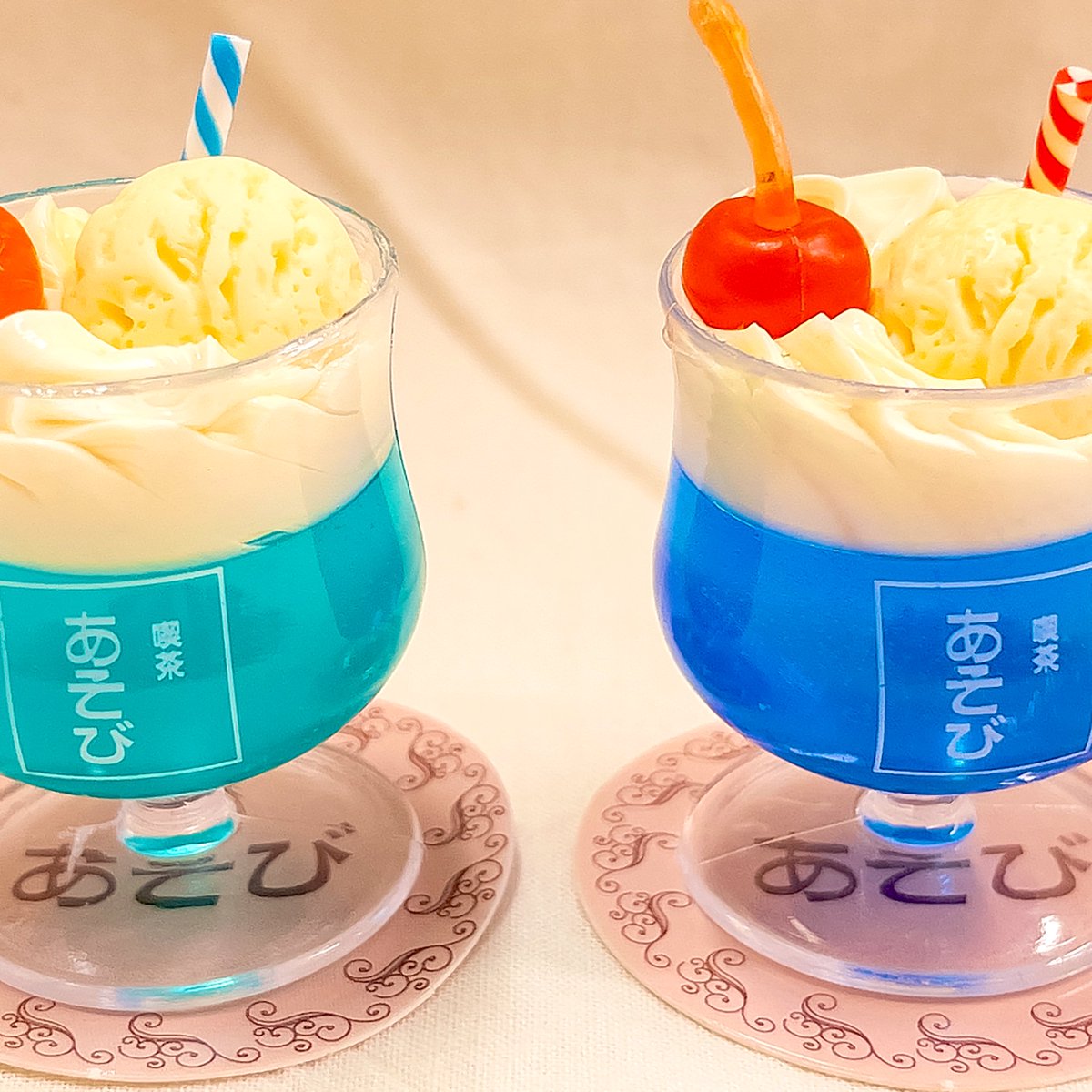 ⭐️3F⭐️ 喫茶あそび ・ミニチュアレトロゼリー 400円(税込
