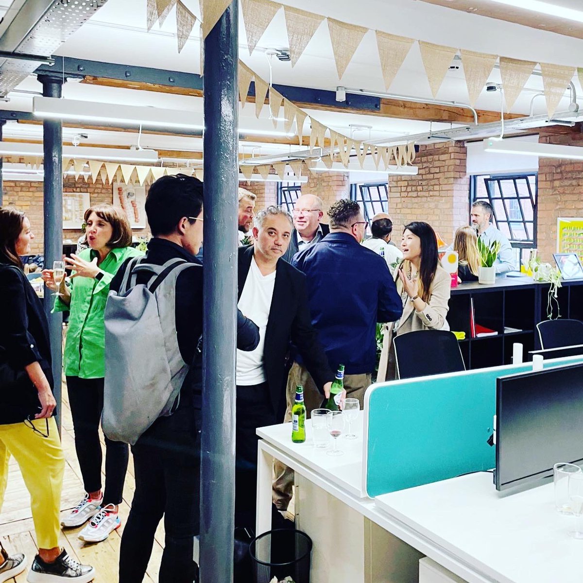 CW_Studio's tweet photo. We had a party with @MarketingLuma and @ArtformArchtcs to celebrate our new studio and it was marvellous. Thank you SO MUCH to everyone who came and celebrated with us. Let’s do it all again! 💛😎💛
#studionine #partyparty #celebratethegoodstuff https://t.co/FLMVvxGrVM