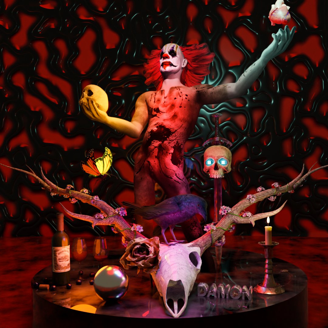 🟣New Drop🟣
🔴Joker🔴
🔵Modeling &amp; Sculpt &amp;Texturing With Blender🔵
🟡Reserve Price 0.15 #ETH 🟡
🟢Platform <a href="/foundation/">Foundation 🌐</a>🟢  
foundation.app/@Damon.Academy…

#NFTSPACESHIP #foundation #Etherium  #3D #nftart #3Danimation #ETH #NFTs 
#NFTCommunity #surrealart #SURREALISM