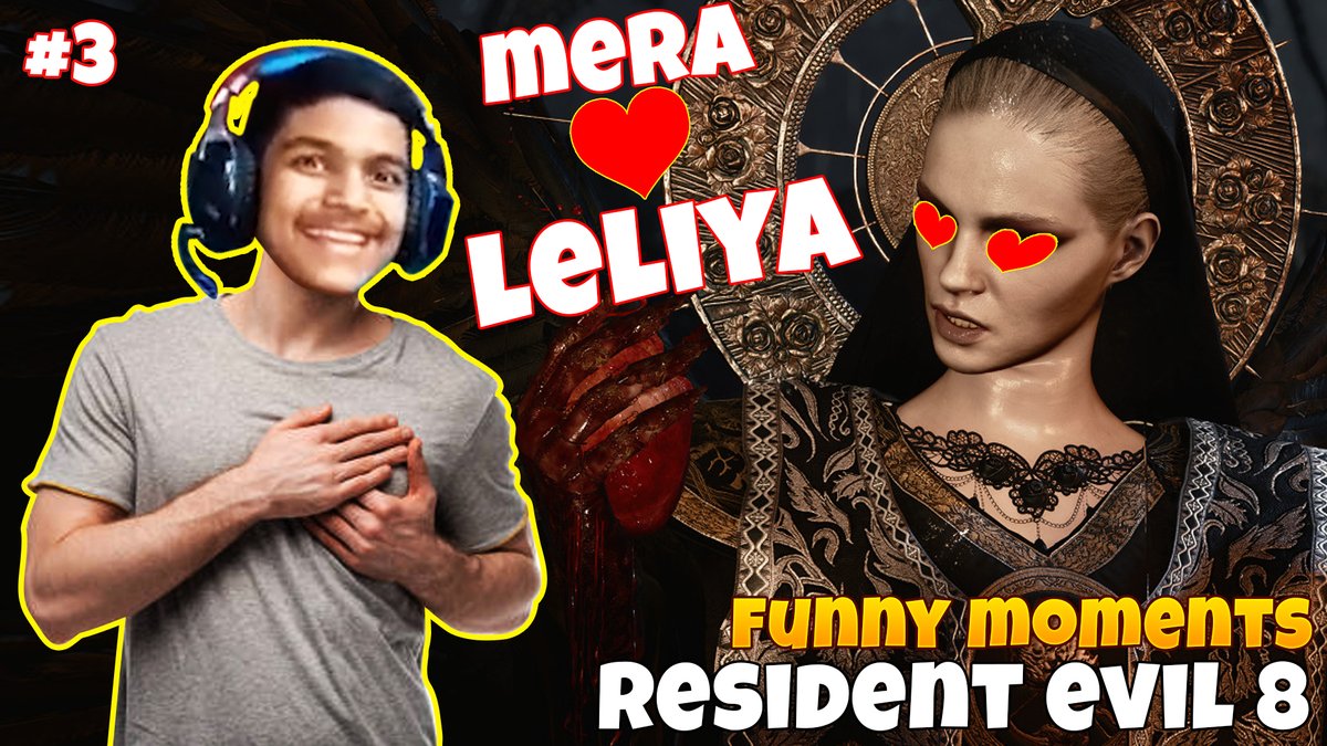 theokkzzz's tweet photo. New Funny Moments video of Resident Evil 8 is out guys! Its in hindi. https://t.co/gVWaChDvdm #ResidentEvil #ResidentEvilVillage #gaming #gamer #funny #horror #scary #games #YouTube #YoutubeGaming #juniorbeast #Gameplay #hindigameplay #MotherMiranda https://t.co/9ayvfWJV0X