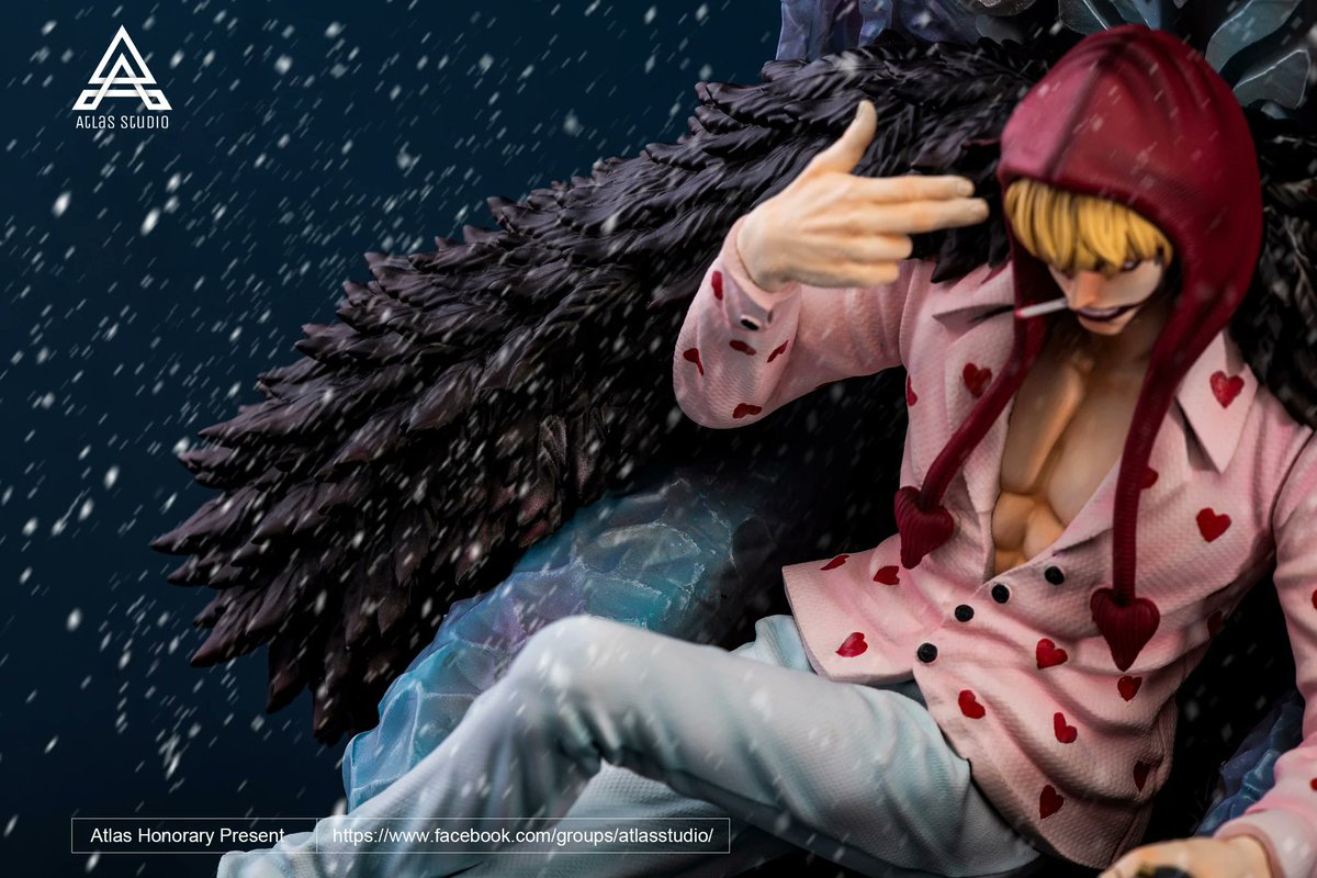 dailyopbot's tweet image. One Piece ☆ Corazon (Donquixote Rosinante) - Atlas Studio