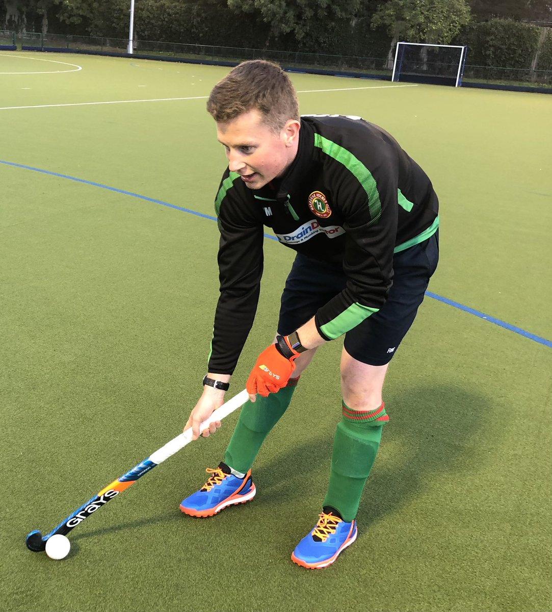 RMullerz's tweet photo. Thanks @GraysHockey for the new gear &amp; continued support in preparation for the 22-23 season with @HarborneHC #BleedGreen https://t.co/bErBZdkEpH