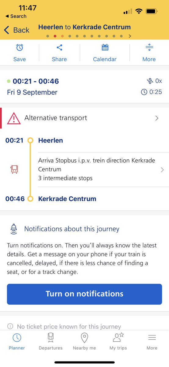Bram_VDM's tweet photo. @Arriva_NL Hoe verklaar je dit dan? Foutje? Zelfde voor 00:51. https://t.co/BYpdd7my75