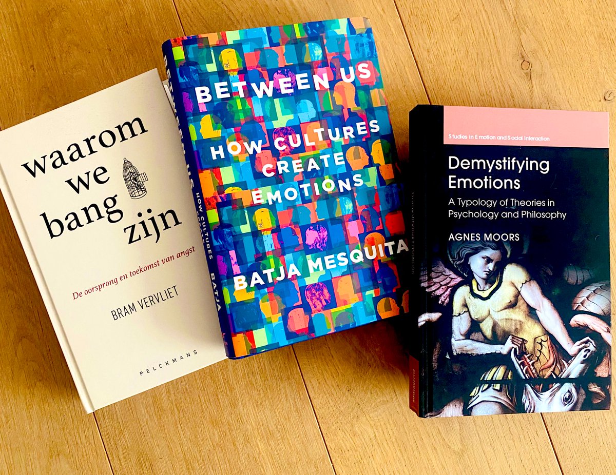 Three of my dearest colleagues/friends-in-science have each just written their own IMPRESSIVE book on emotion. And while no good for my imposter syndrome, it does drive home how priviliged I am to work at <a href="/PPW_KULeuven/">PPW_KULeuven</a>, our shared academic home <a href="/KU_Leuven/">KU Leuven</a>